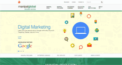 Desktop Screenshot of manipalglobal.com